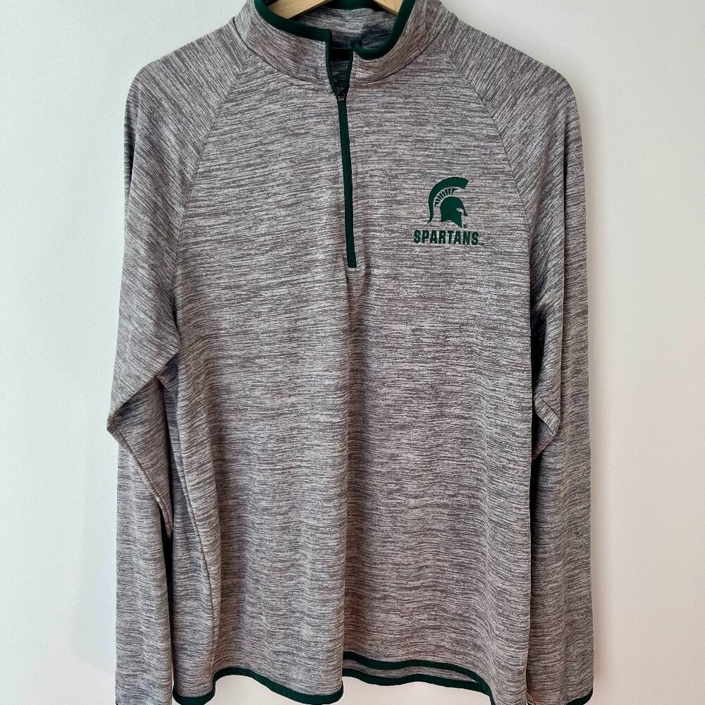 Michigan State Spartans quarter zip